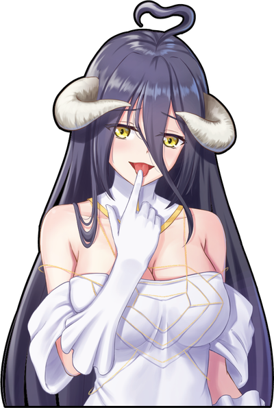Overlord - Albedo Anime Decal Sticker for Car/Truck/Laptop