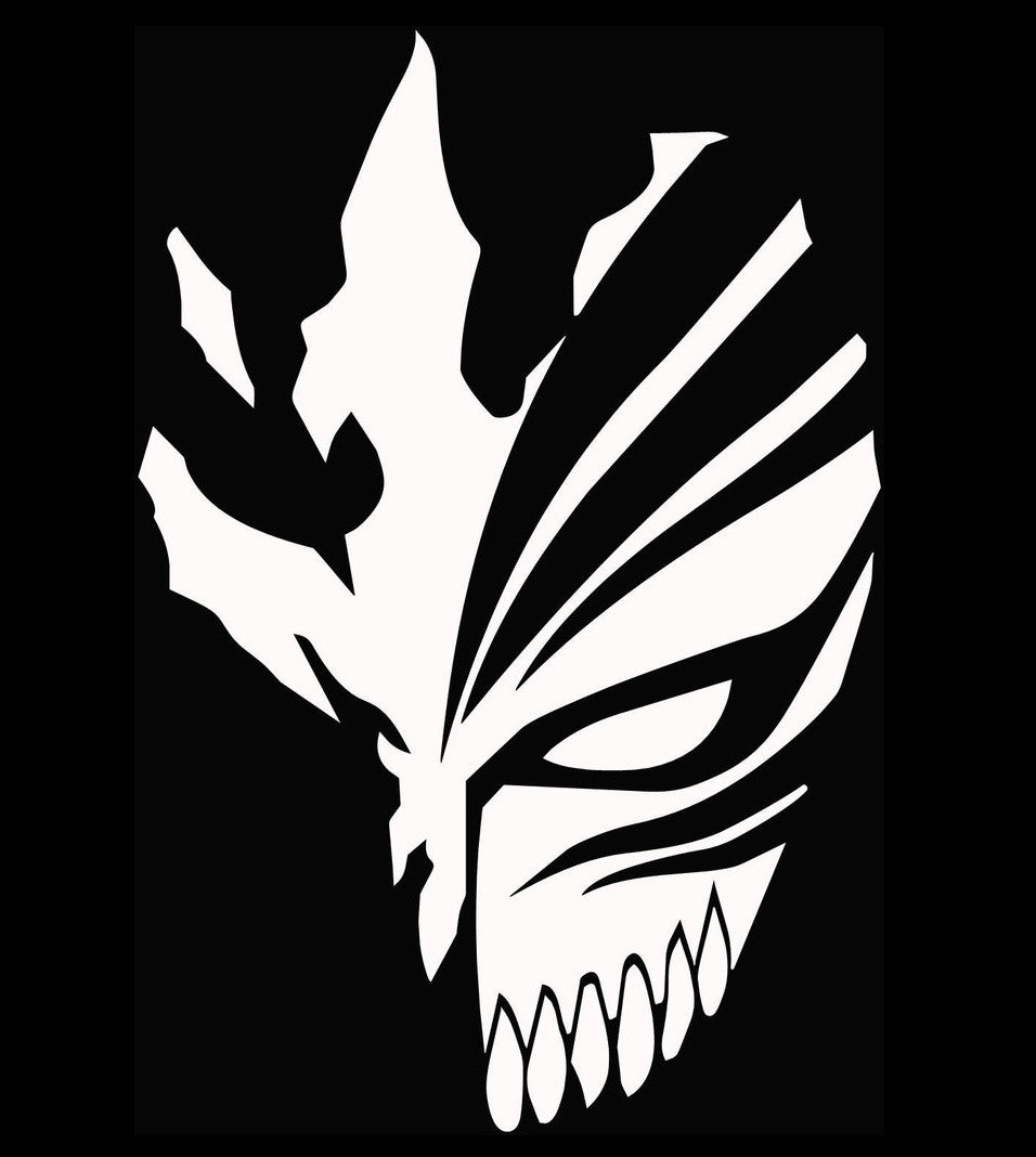 Bleach -- Ichigo Hollow Mask Anime Decal – KyokoVinyl