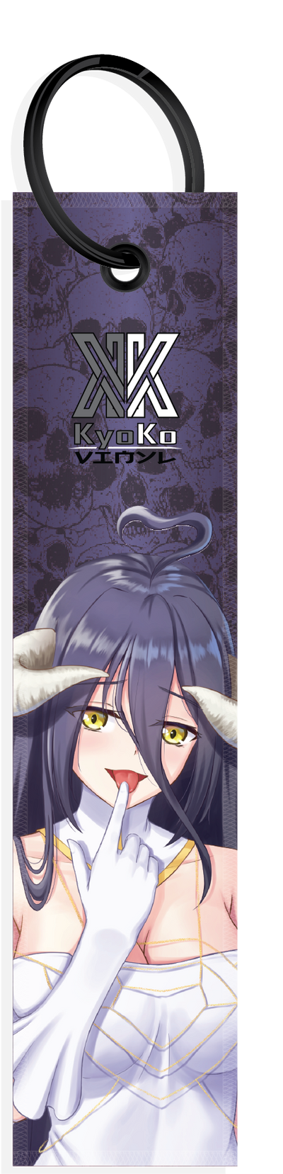 Overlord - Albedo Jet Tag (Keychain)