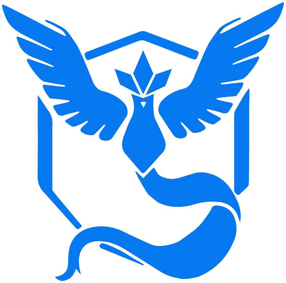 bånd Produktion web Pokemon Go -- Team Blue (Mystic) Decal Sticker – KyokoVinyl