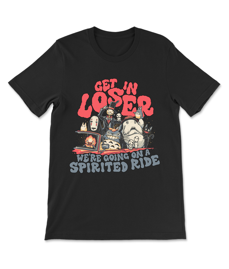 Studio Ghibli - Spirited Ride Anime T-Shirt