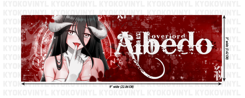 Overlord - Albedo Anime Slap Sticker