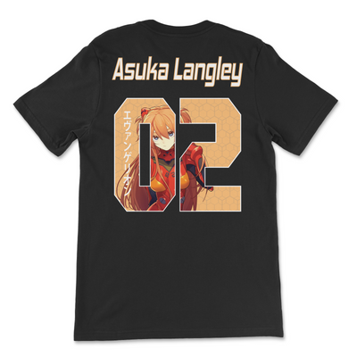 Neon Genesis Evangelion - Asuka Langley Anime T-shirt
