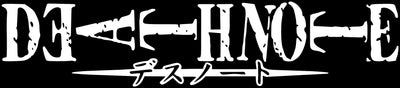Deathnote -- Logo Anime Decal Sticker