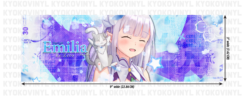 Re:Zero - Emilia Anime Slap Sticker