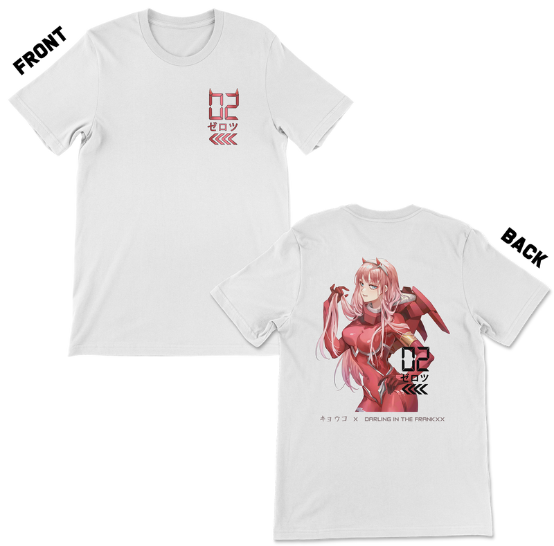Darling in the Franxx - Zero Two anime T-Shirt
