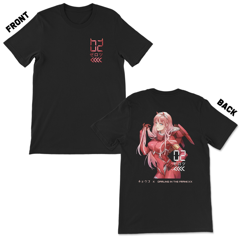 Darling in the Franxx - Zero Two anime T-Shirt