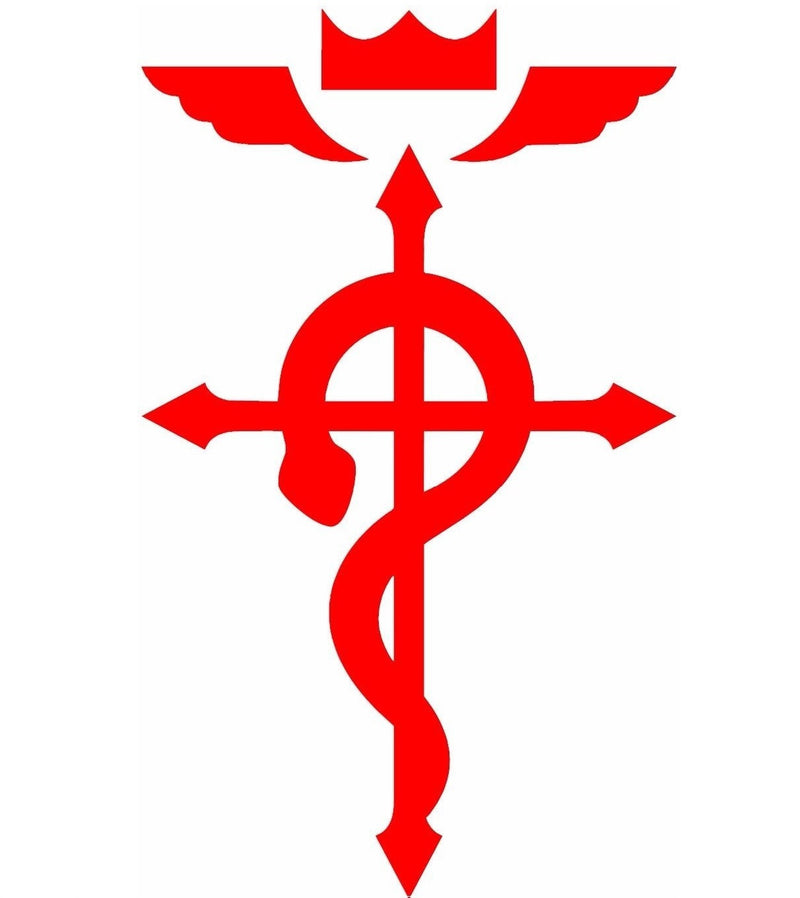 Fullmetal Alchemist -- Crest Logo Anime Decal Sticker
