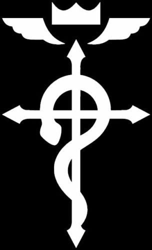 Fullmetal Alchemist -- Crest Logo Anime Decal Sticker