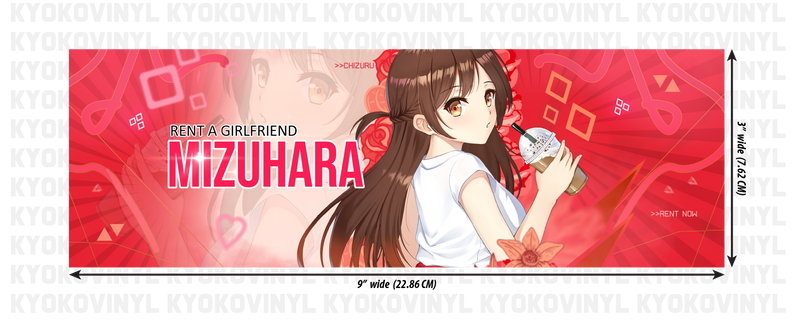 Rent a Girlfriend - Chizuru Mizuhara Anime Slap Sticker