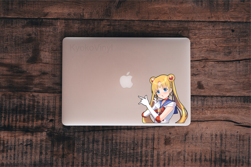 Sailor Moon - Usagi Tsukino Anime Decal Sticker for Car/Truck/Laptop