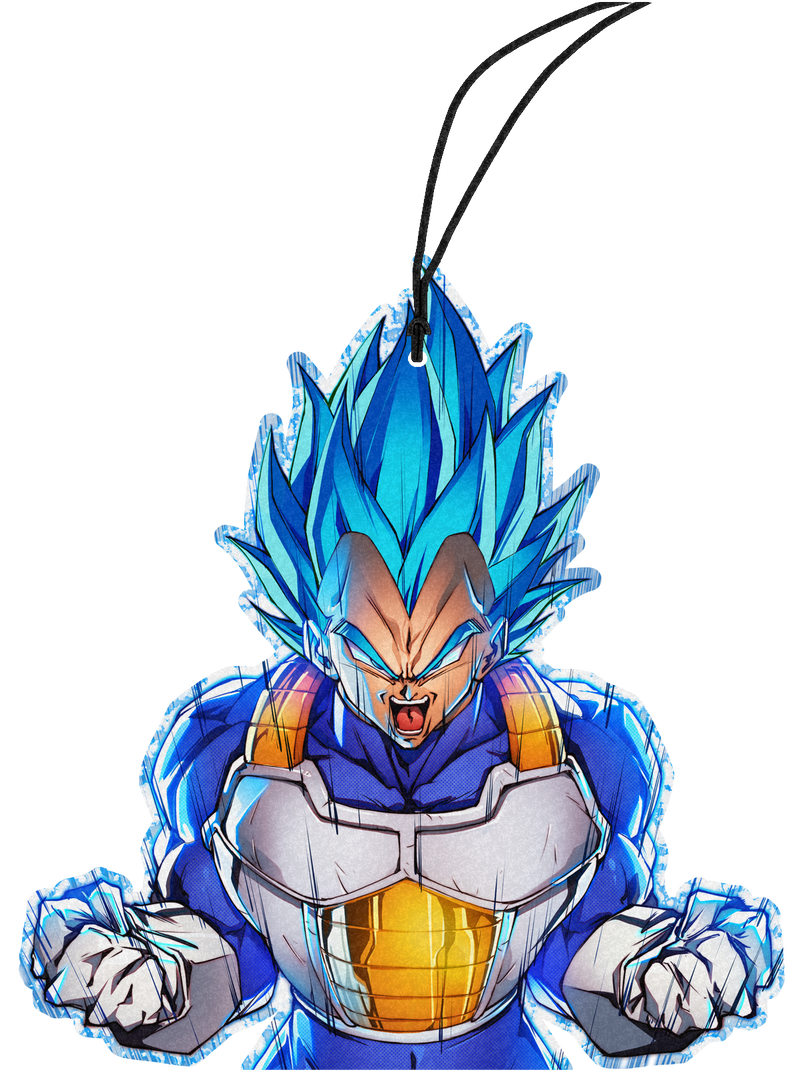 Dragon Ball Z - Vegeta Super Saiyan Blue Air Freshener – KyokoVinyl