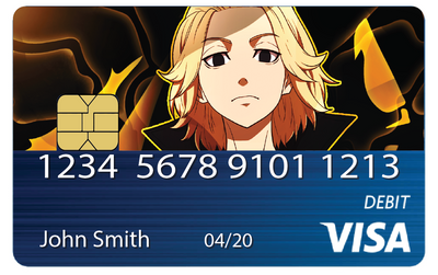 Tokyo Revengers - Mikey Anime Credit Card Skin