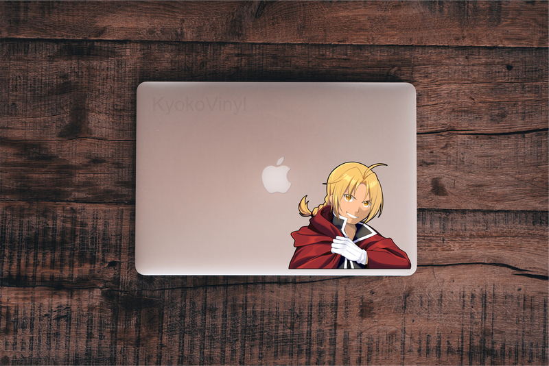 Full Metal Alchemist - Edward Elric Anime Decal Sticker for Car/Truck/Laptop