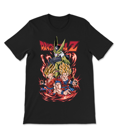 Dragon Ball Z - Goku, Gohan, Cell Anime T-Shirt