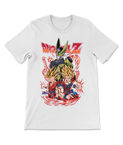 Dragon Ball Z - Goku, Gohan, Cell Anime T-Shirt