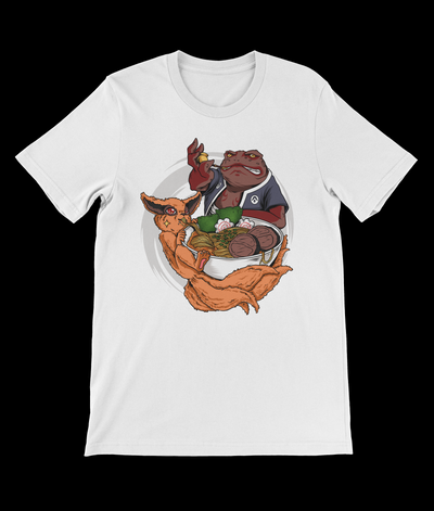 Naruto - Kurama and Gamabunta Ramen T-Shirt