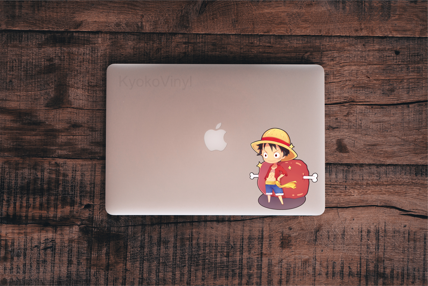 One Piece luffy and law Laptop / Macbook Vinyl Decal Sticker