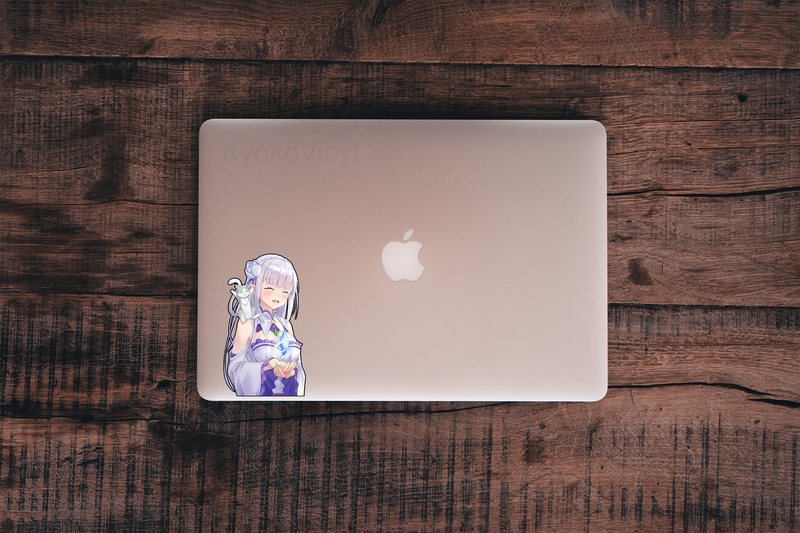 Re:Zero -- Emilia Anime Decal Sticker
