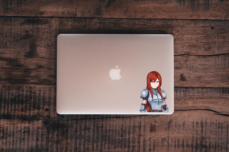 Fairy Tail - Erza Scarlet Anime Decal Sticker