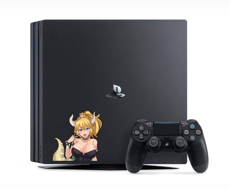 Bowsette -- Female Bowser Anime Decal Sticker