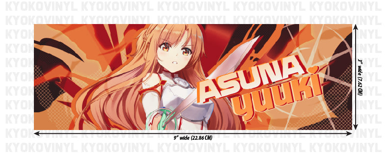 Sword Art Online - Asuna Yuuki Anime Slap Sticker