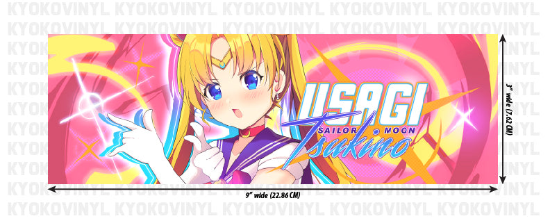 Sailor Moon - Usagi Tsukino Anime Slap Sticker