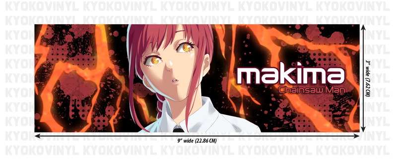 Chainsaw Man - Makima Anime Slap Sticker