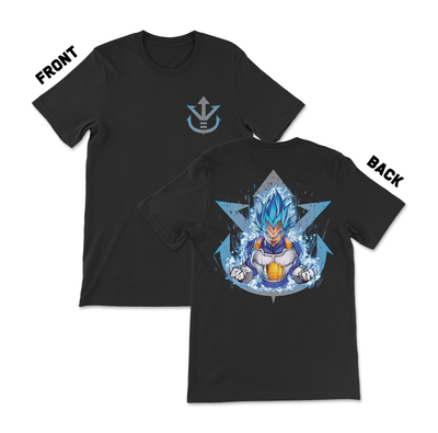 Dragon Ball Z - Vegeta Super Saiyain Blue Evolution Anime T-Shirt